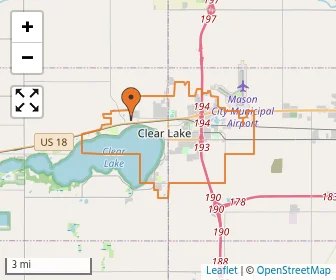 Area schools map